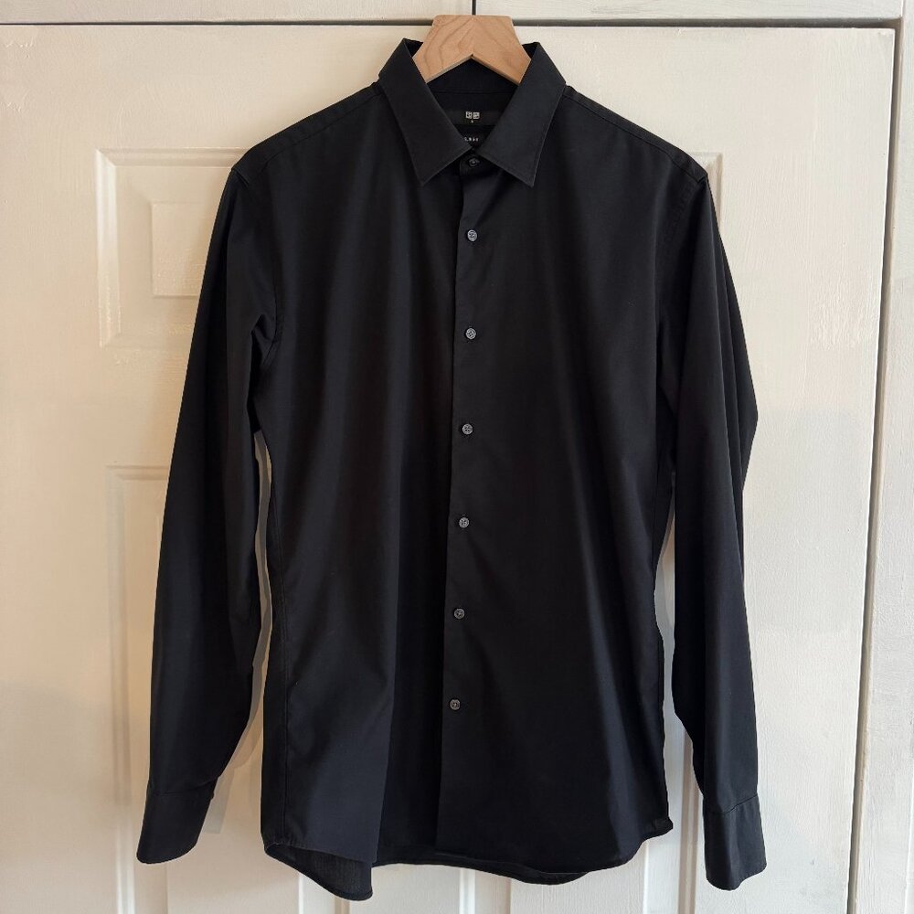 Uniqlo Black Dress Shirt